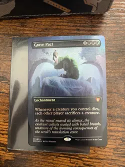 Grave Pact (Borderless) Commander Masters Foil - Image 1