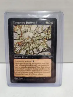 TOMBSTONE STAIRWELL mtg - Mirage 1 Rare Magic The Gathering - Image 1