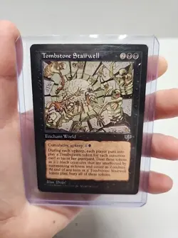 TOMBSTONE STAIRWELL mtg - Mirage 1 Rare Magic The Gathering - Image 5