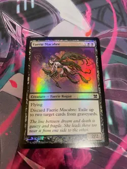 MTG - FAERIE MACABRE - COMMON - FOIL - MODERN MASTERS - NM - Image 1