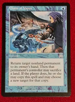 CHAIN OF VAPOR, MAGIC THE GATHERING ONSLAUGHT NEAR MINT MTG NM - Image 3
