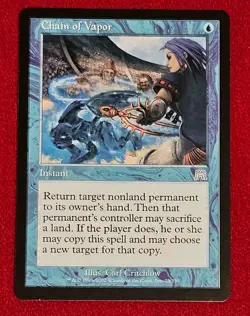CHAIN OF VAPOR, MAGIC THE GATHERING ONSLAUGHT NEAR MINT MTG NM - Image 5