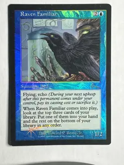 MTG - Raven Familiar - Urza's Legacy - Foil En (MP) - Image 1