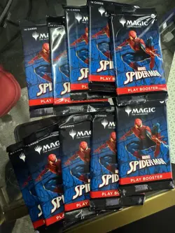 Magic The Gathering MTG Marvel's Spider-Man Play Booster Lot of 10 USA seller - Image 1
