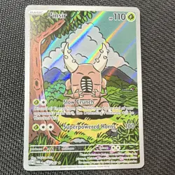 Pokemon Pinsir 168/167 Illustration Rare Holo Sv06 Twilight Masquerade English - Image 1