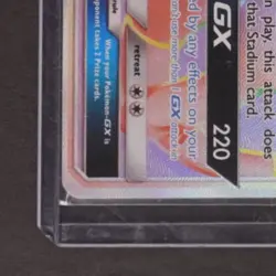 2019 POKEMON SUN & MOON COSMIC ECLIPSE #256/236 FLYGON RAINBOW SECRET RARE - Image 4