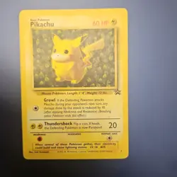 Pokemon TCG Pikachu Wizards Black Star Promos Rare Regular 1999 Ivy Pikachu #1 - Image 2