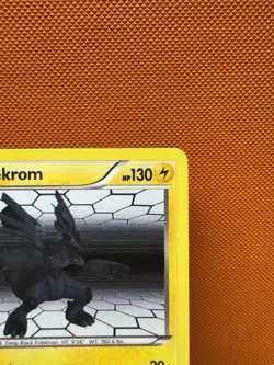 Pokemon Zekrom BW005 Holo Black and White Promo LP 1086 - Image 3