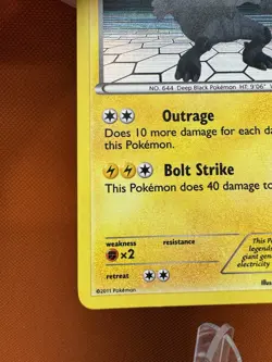 Pokemon Zekrom BW005 Holo Black and White Promo LP 1086 - Image 4