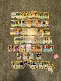 1996 Vintage Japanese Pokemon Lot of 150 Challenge from the Darkness LP-HP - Image 1