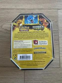 ⚡Pokemon TCG Hidden Fates Tin Raichu GX Factory Sealed⚡ - Image 3