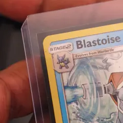 Pokemon TCG Blastoise Sun & Moon Team Up 25/181 Powerful Squall 2019 - Image 3