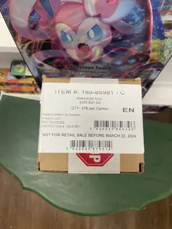 Factory Sealed SV05 Scarlet Violet Pokemon Temporal Forces Booster Box (6) CASE - Image 2