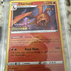 2020 POKEMON SWSH BLACK STAR PROMO PRERELEASE #066 CHARIZARD-HOLO PSA 10 - Image 2