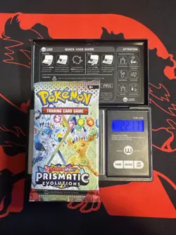 22.17g Heavy - Pokemon TCG S&V - Prismatic Evolution Booster Pack! Semi GOD U - Image 1