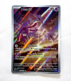 Pokemon TCG Mesprit 204/191 Surging Sparks Illustration Rare IR Holo NM - Image 3