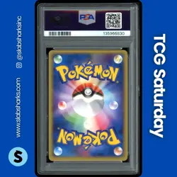 2004 POKEMON JAPANESE PLAY PROMO 2ND SZN SUB PROMO #009 MOLTRES EX HOLO PSA 9 - Image 2