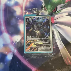 2026 N's Zekrom 031 MEP Ascended Heros ETB Promo Pokemon Center Stamp SEALED - Image 1