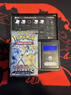 22.23g Heavy - Pokemon TCG S&V - Prismatic Evolution Booster Pack! Semi GOD U - Image 1
