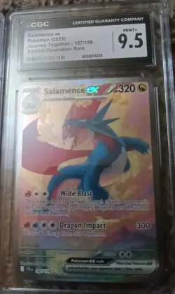 Pokemon TCG Salamence EX Journey Together Special Illustration Rare - Image 1