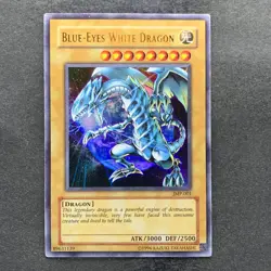 Blue-Eyes White Dragon JMP-001 Ultra Rare YuGiOh 360 - Image 1