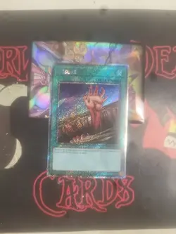 Yu-Gi-Oh TCG RA03-EN084 "Fissure" 1st Edition Prismatic SECRET NM - Image 1