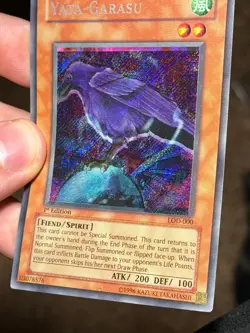 Yata-Garasu LOD-000 LOD Secret Rare 1st Edition FOIL SHIFT ERROR Yu-Gi-Oh - Image 4