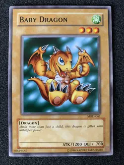 Yu-Gi-Oh! Baby Dragon (MRD-061) Metal Raiders Unlimited NM/M - Image 1
