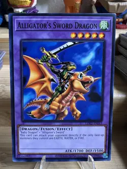 Alligator's Sword Dragon LDK2-ENJ43 Legendary Decks II Unlimited - Image 1