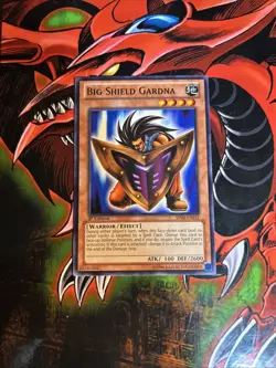 Yugioh Big Shield Gardna BP02-EN032 1st Edition LP Battle Pack 2 - Image 1