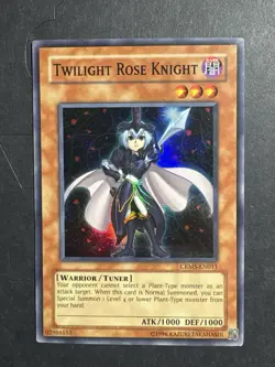 Yugioh Twilight Rose Knight CRMS-EN011 Super Rare NM - Image 1