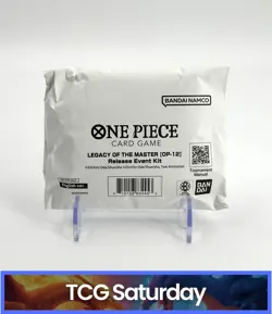 ONE PIECE LEGACY OF THE MASTER OP-12 RELEASE EVENT KIT SEALED - Image 1