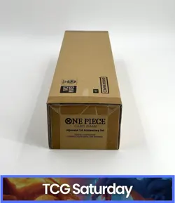 ONE PIECE JAPANESE 1ST ANNIVERSARY SET SEALED CASE - Image 1