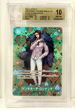 One Piece Donquixote Rosinante SP Emperors In The New World BGS 10 Japanese - Image 1
