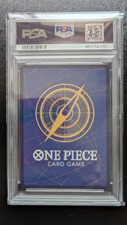 PSA 10 Nami Treasure Rare One Piece OP06 Gem Mint English Graded Foil - Image 2