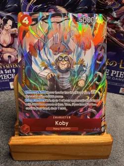 Koby PRB02-001 Alternate Art | One Piece TCG | The Best Vol. 2 | NM Foil - Image 1