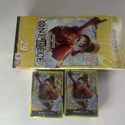 2x One Piece TCG ST-29 Starter Deck 29 Egghead Monkey D Luffy Sealed Brick ONLY - Image 1