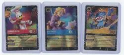 Disney Lorcana Archazia’s Stitch Rapunzel Donald Duck EPCOT Promo FULL SET - Image 1