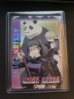 Union Arena Jujutsu Kaisen Panda Maki Toge Card Action Point UA02BT/JJK-1-AP04 - Image 1