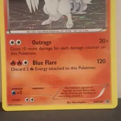 Reshiram BW004 - Black & White Black Star Promo Holo Pokemon Card Pokemon TCG - Image 3