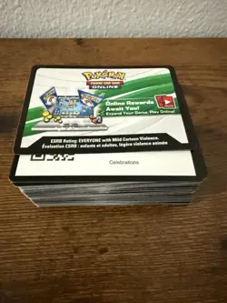 Pokemon TCG Live Codes- Celebrations- 100x Code Cards- Unused - Image 1