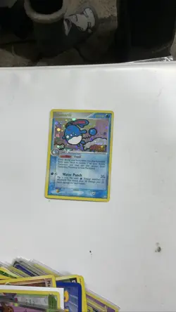Azumarill 1/109 EX Team Rocket Returns Holo Pokemon TCG Card 2004 - Image 1