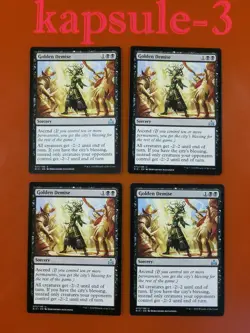 4x Golden Demise (LP-NM) | Rivals of Ixalan | MTG Magic Cards - Image 1
