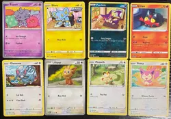 Pokemon TCG Cat Pokemon Collection English Card From 8 Different Set/Artwork NM - Image 1