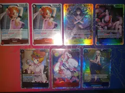 EB03 One Piece lot of 40 Cards all holo Boa Nami Perona Vivi Robin Uta Koala - Image 1