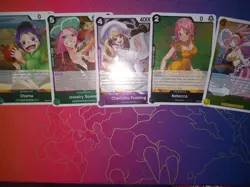 EB03 One Piece lot of 40 Cards all holo Boa Nami Perona Vivi Robin Uta Koala - Image 4