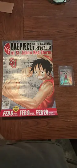Monkey.D.Luffy (055) (College Basketball US Voyage) - One Piece Promotion Cards - Image 2