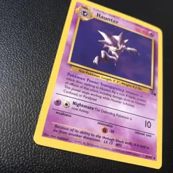 Haunter 21/62 Fossil Rare Pokemon Card In Mint Condition Wotc TCG Vintage - Image 2