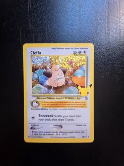 Cleffa 20/111 Holo Rare SWSH Celebrations Pokemon Card - NM - Image 1