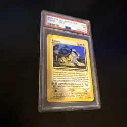 Raikou #13 Neo Revelation 2001 Holo Rare PSA 7 Pokemon Card NM - Image 2